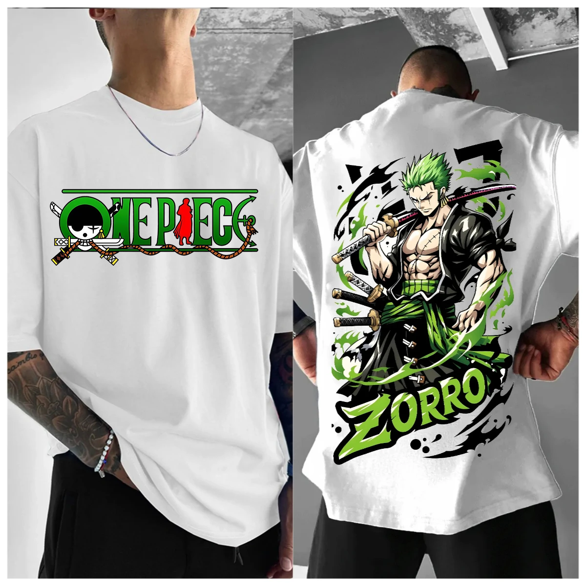 Plant Parent T Shirt - Peripheral Zoro Oversize Printing Summer Breathable