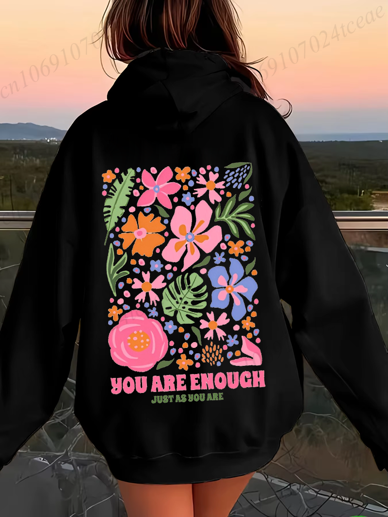 You Are Enough Flower Sweatshi – обзор и цена Plant Parent Hoodie