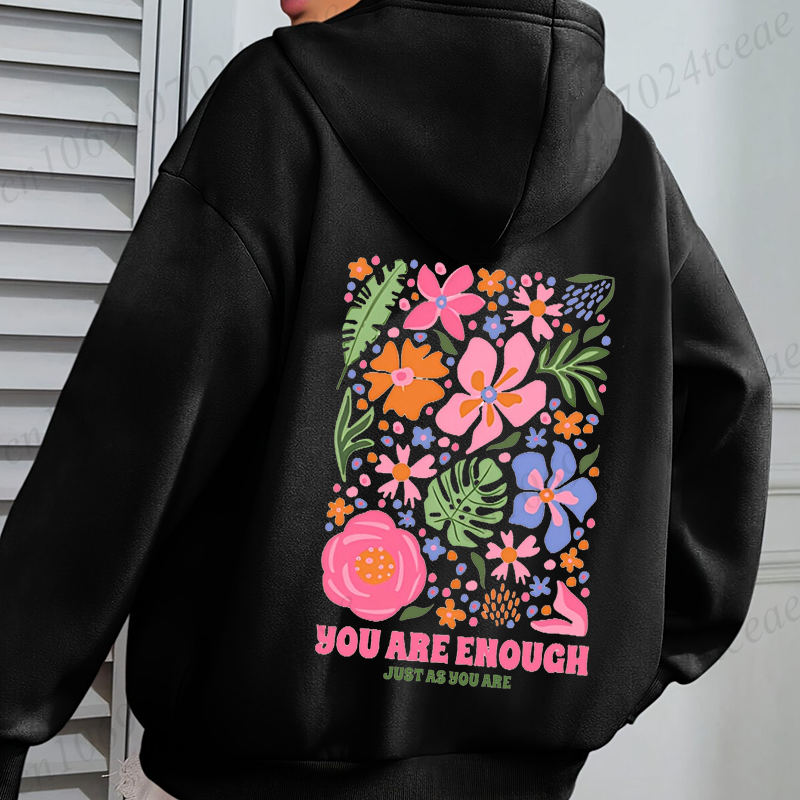 You Are Enough Flower Sweatshi – обзор и цена Plant Parent Hoodie