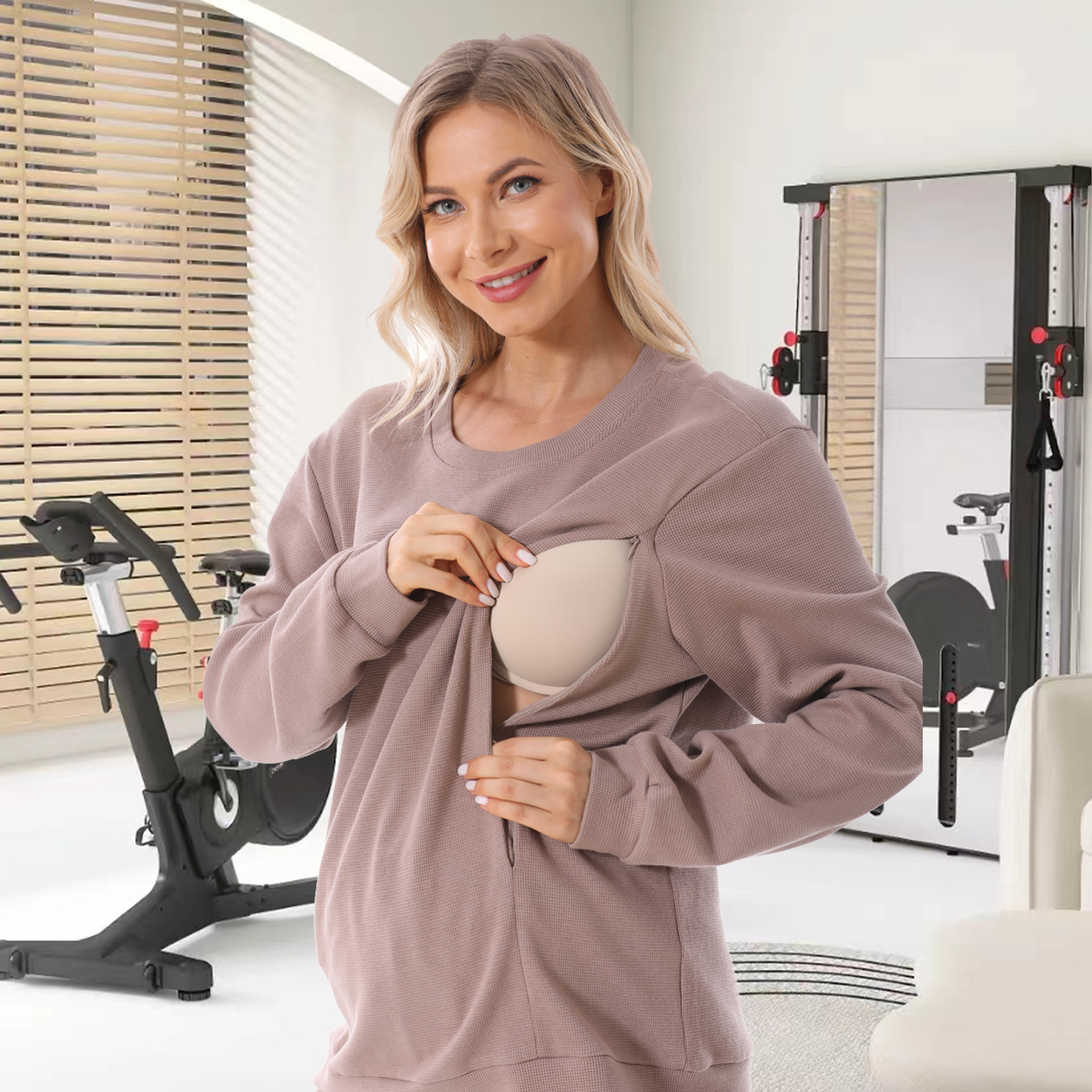 2025 New Maternity Clothes Wea – обзор и цена Plant Parent Hoodie