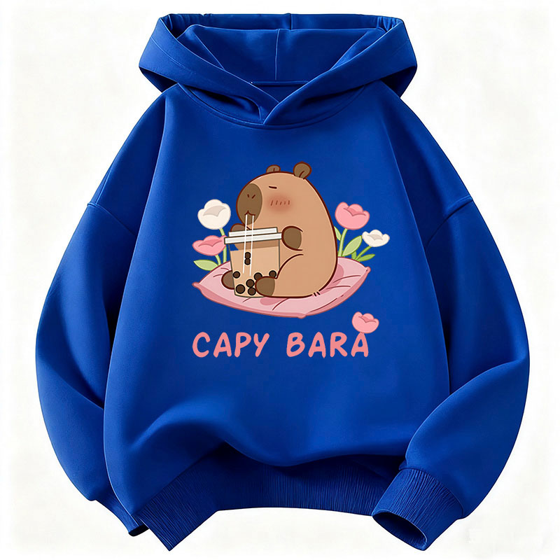 Kawaii Capybara Drinking Juice – обзор и цена Plant Parent Hoodie