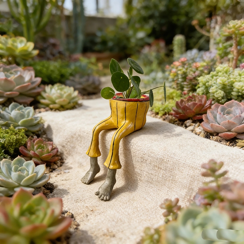 Whimsical Resin Leggy Planter  – обзор и цена The Plant Parent