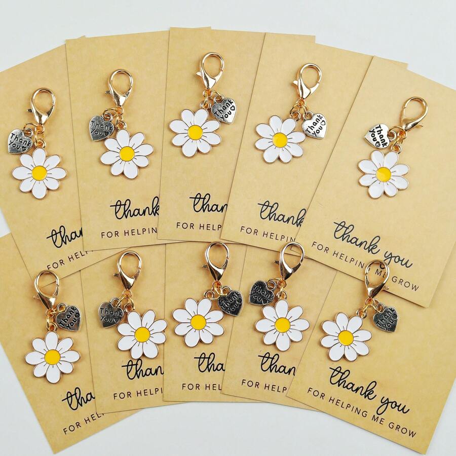 Enamel Daisy Keychains With Th – обзор и цена The Plant Parent