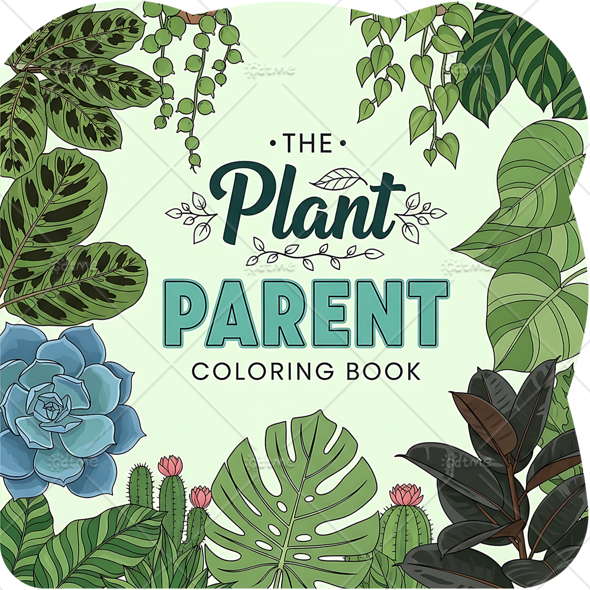 THE Plant PARENTE Coloring Boo – обзор и цена The Plant Parent