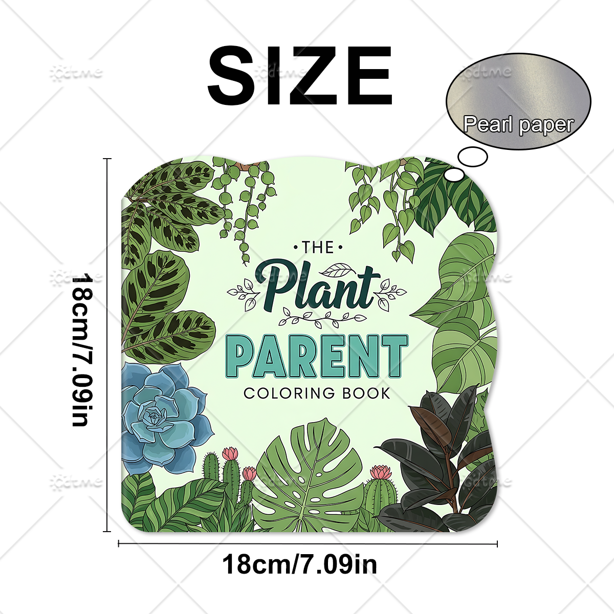 THE Plant PARENTE Coloring Boo – обзор и цена The Plant Parent