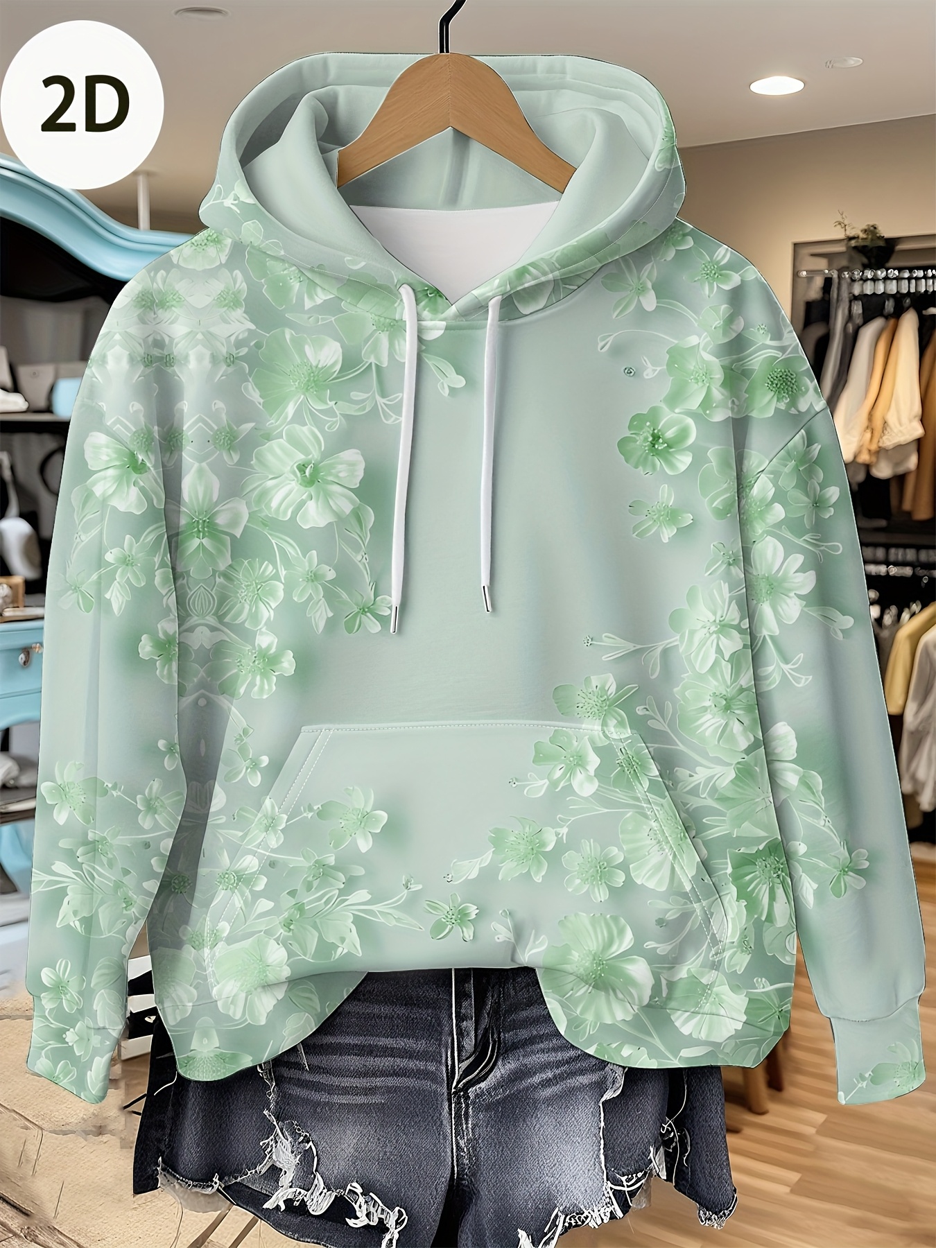 Casual French Flower Hoodie To – обзор и цена Plant Parent Hoodie
